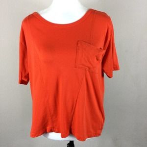 Alloy Orange Batwing Slub Tee Shirt